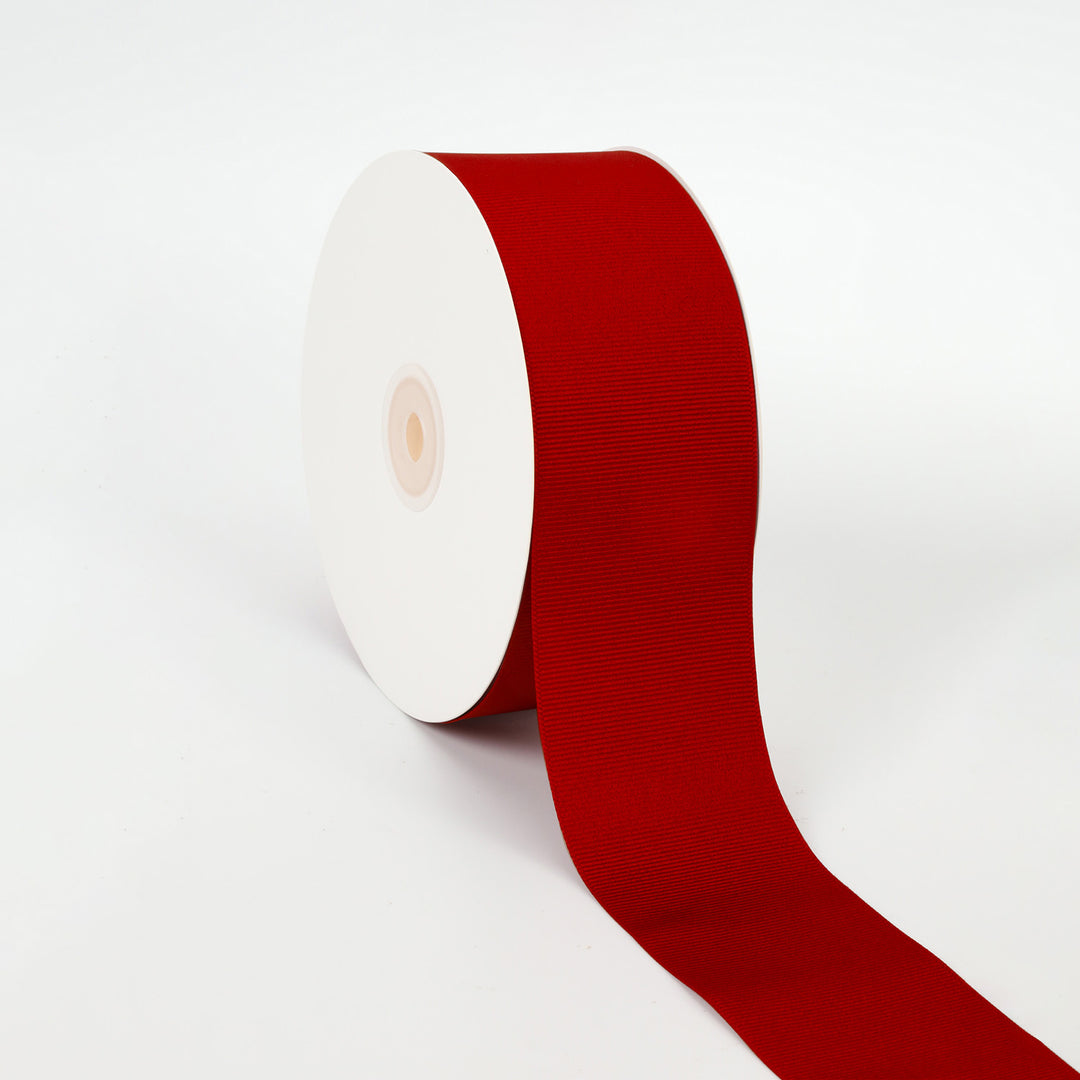 Textured Grosgrain Ribbon | Scarlet (260)