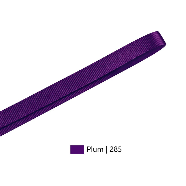 Textured Grosgrain Ribbon | Plum (285)