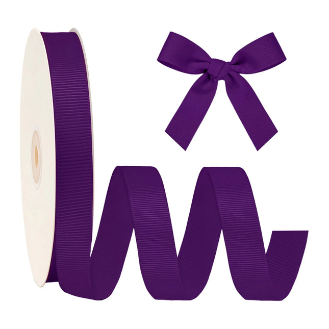 Textured Grosgrain Ribbon | Plum (285)
