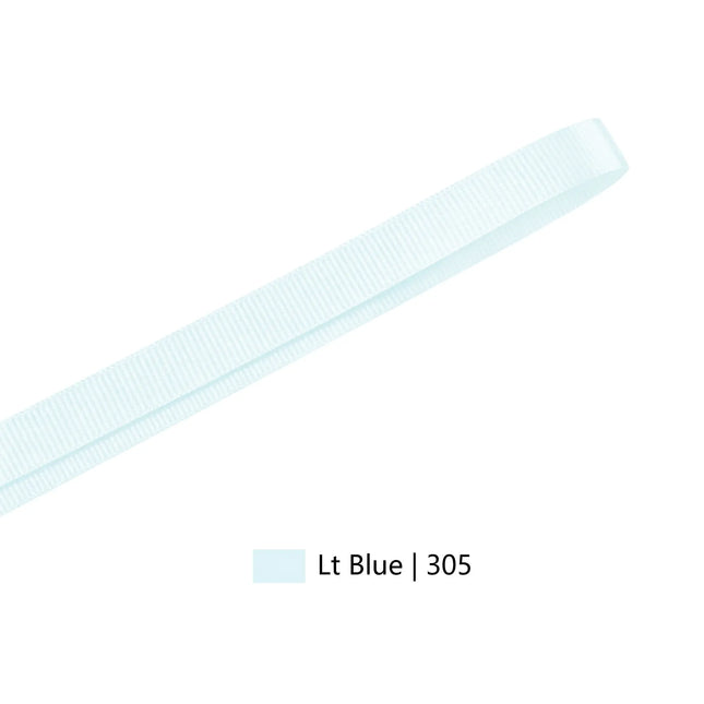 Textured Grosgrain Ribbon | Lt Blue (305)