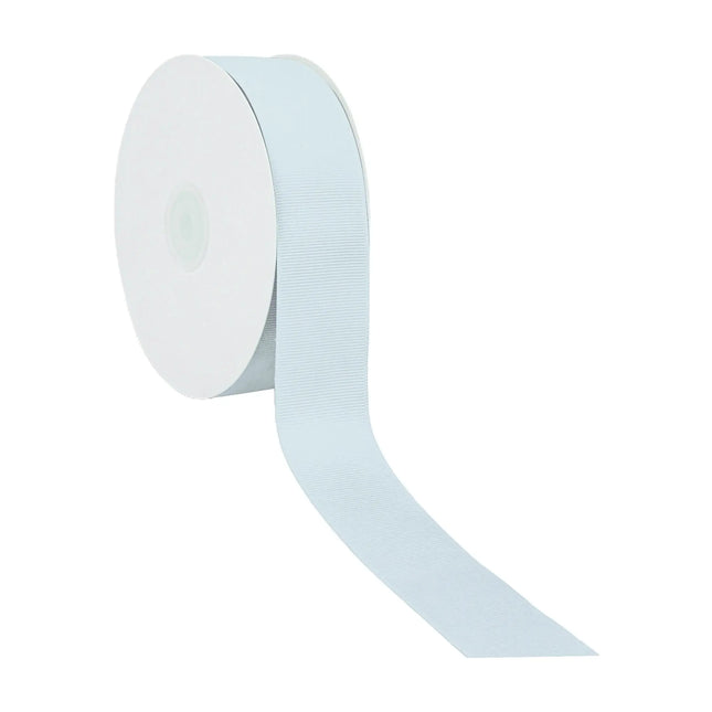 Smooth Lt Blue textured grosgrain ribbon event decor ribbon