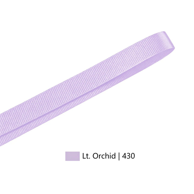 Textured Grosgrain Ribbon | Lt Orchid (430)