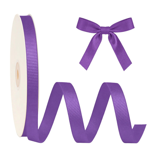 Textured Grosgrain Ribbon | Purple (465)