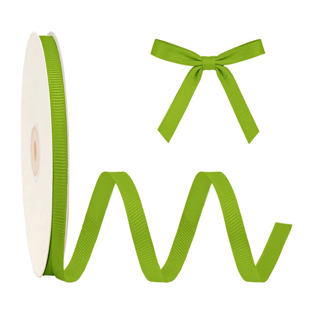 Textured Grosgrain Ribbon | Kiwi (548)