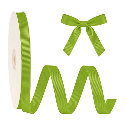 Textured Grosgrain Ribbon | Kiwi (548)