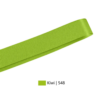 Textured Grosgrain Ribbon | Kiwi (548)