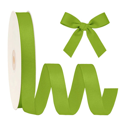 Textured Grosgrain Ribbon | Kiwi (548)