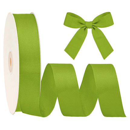 Textured Grosgrain Ribbon | Kiwi (548)