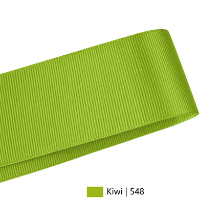 Textured Grosgrain Ribbon | Kiwi (548)