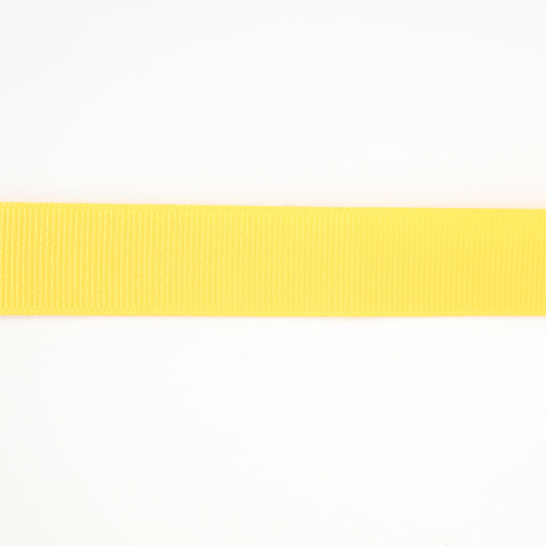 Textured Grosgrain Ribbon | Maize (650)