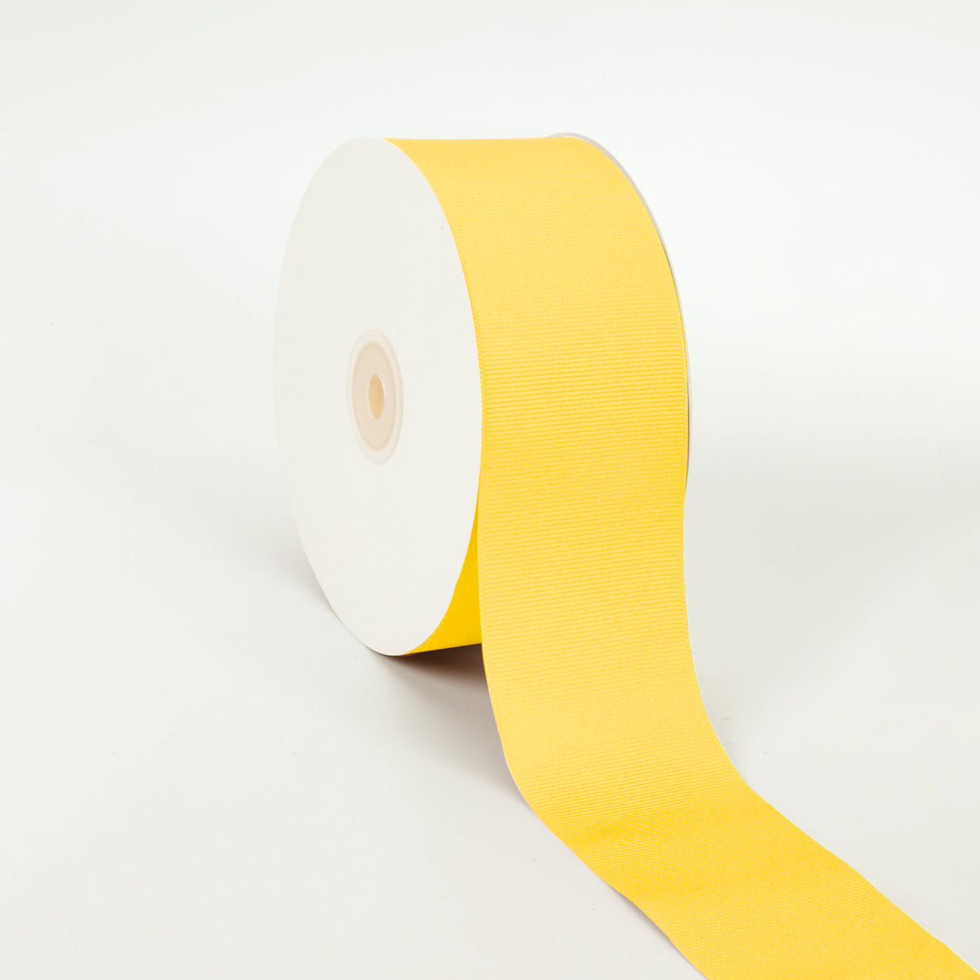 Textured Grosgrain Ribbon | Maize (650)