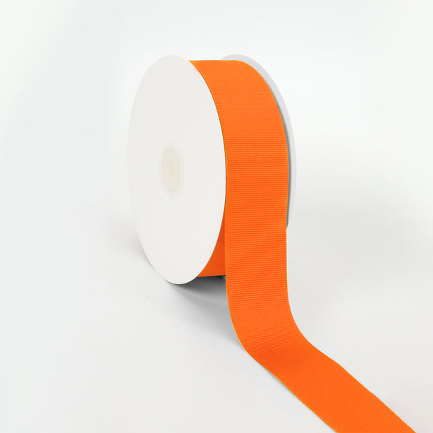 Textured Grosgrain Ribbon | Torrid Orange (750)