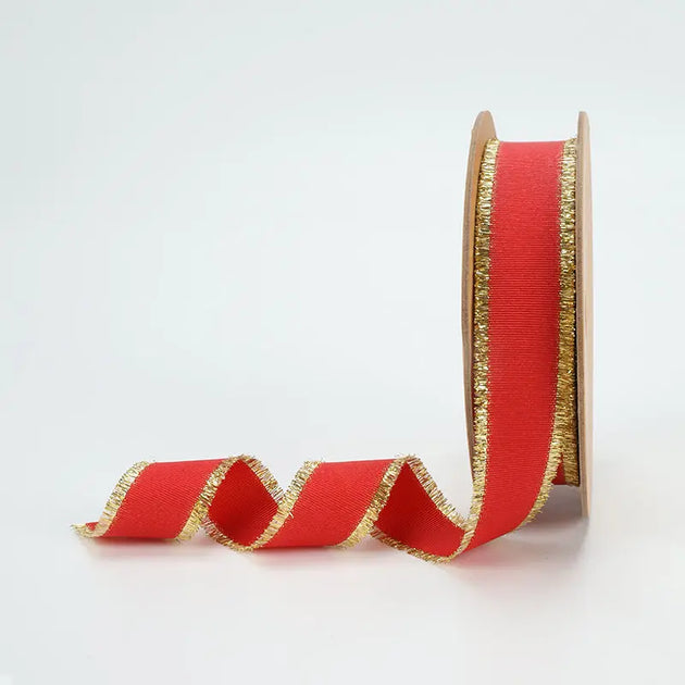 Metallic Grosgrain Ribbons