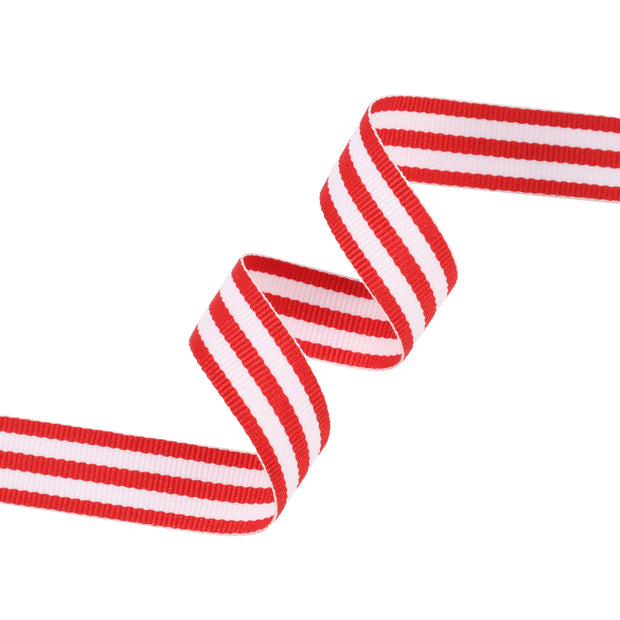 5/8" Striped Ribbon | 100 Yard Roll