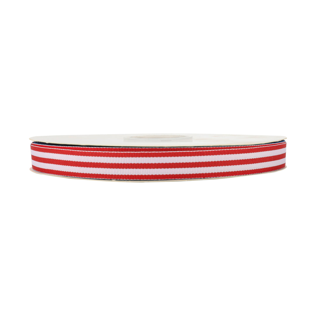 5/8" Striped Ribbon | 100 Yard Roll