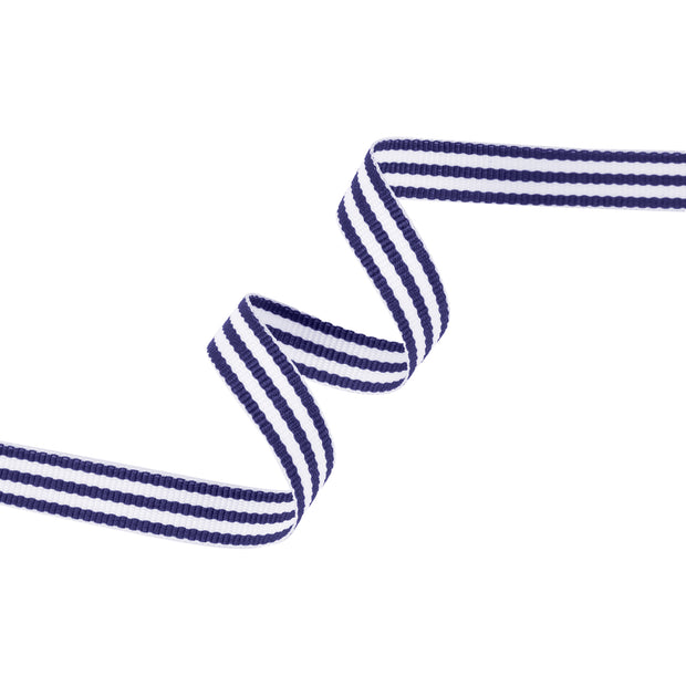 3/8" Striped Ribbon | 100 Yard Roll