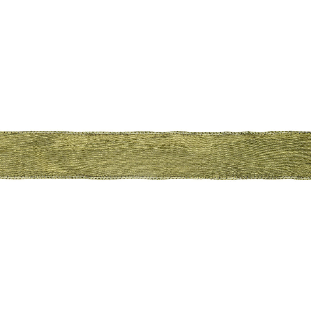 1 1/2" Wired Crinkle Ribbon | Forest | 50 Yard Roll