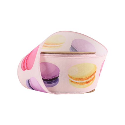 2 1/2" Wired Ribbon | Single Macaroon | 10 Yard Roll LaRibbons and Crafts