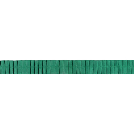 1" Pleated Ribbon | Green | 10 Yard Roll LaRibbons Wholesale