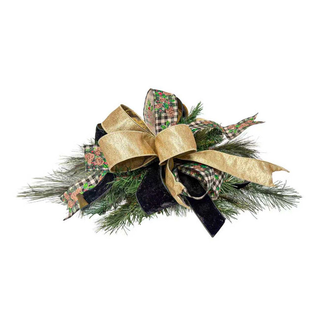 Christmas Ribbon Set 54– 3 Rolls Craft DIY Deal Bundle