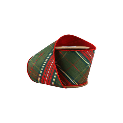 Plaid christmas ribbon