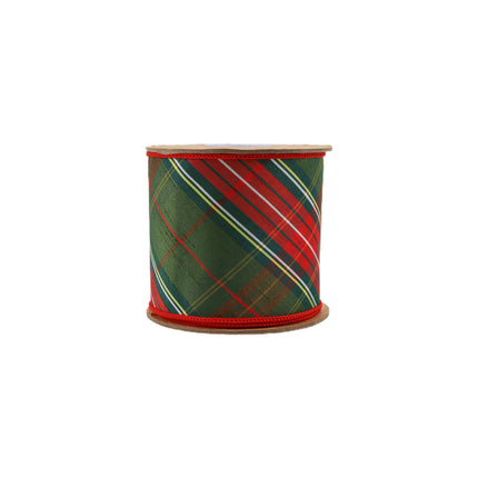 Plaid christmas ribbon