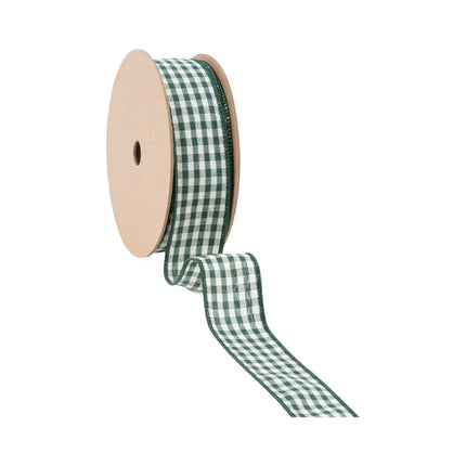 Baseball & Gingham Wired Ribbon Collection -4-Pack Premium Craft Ribbons for Wreaths & Decor |4 Rolls |95 Yards LaRibbons and Crafts