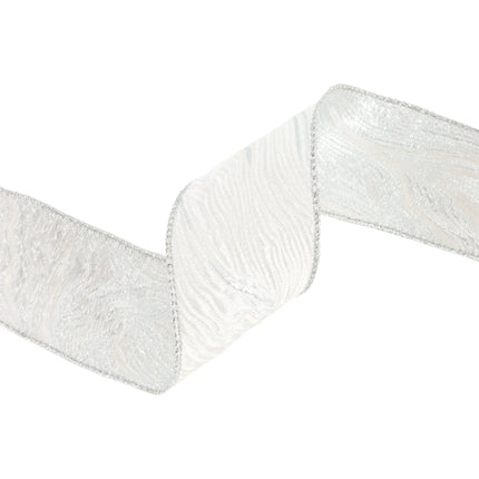 2 1/2" Wired Woven Agate Ribbon | 10 Yard Roll LaRibbons and Crafts
