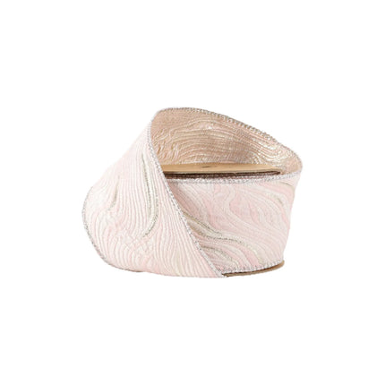 2 1/2" Wired Woven Agate Ribbon | 10 Yard Roll LaRibbons and Crafts