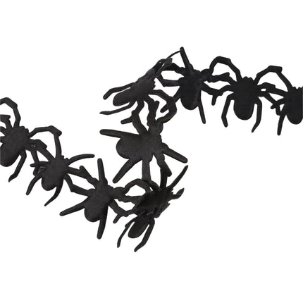 1 1/2" Ultra Sonic Trim | Spider on Black | 10 Yard Spool