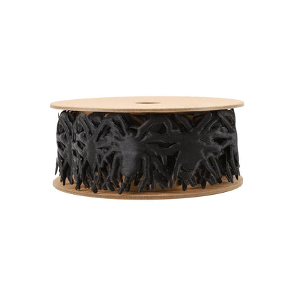 1 1/2" Ultra Sonic Trim | Spider on Black | 10 Yard Spool
