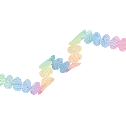7/8" Ultrasonic Trim | Easter Eggs Ombre | 10 Yard Roll LaRibbons and Crafts