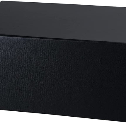 14" X 9" X 4.3" Collapsible Gift Box with Magnetic Closure - Black LaRibbons and Crafts