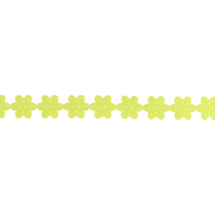 3/4" Ultra Sonic Trim | Green Flower | 10 Yard Roll LaRibbons and Crafts