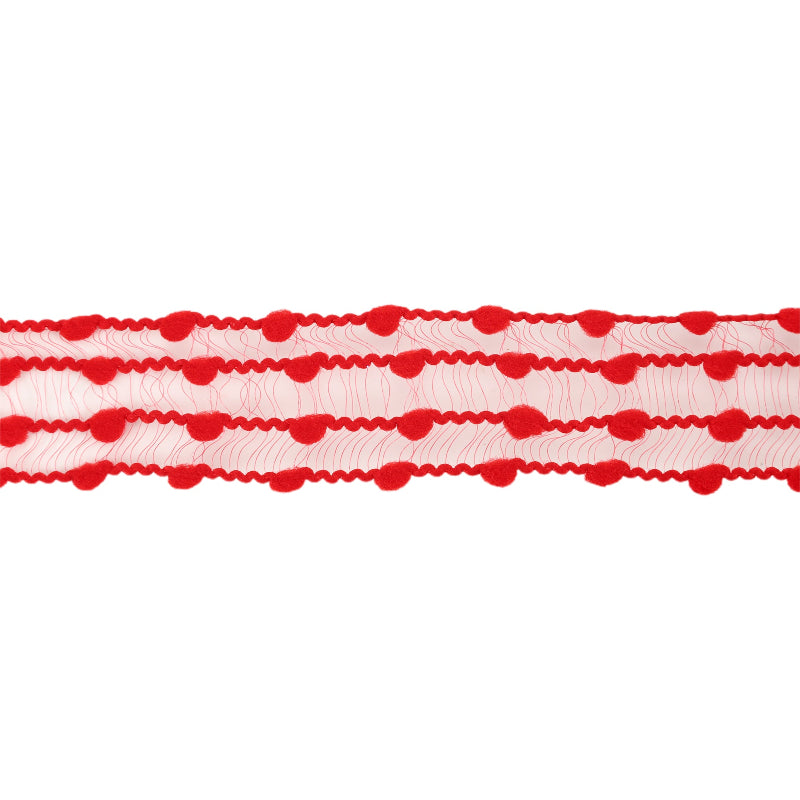 red ribbons