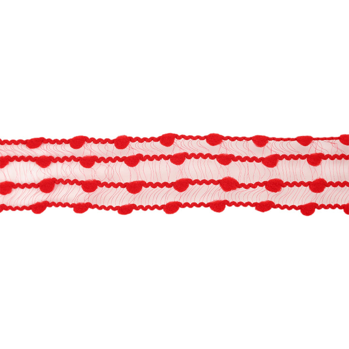 red ribbons