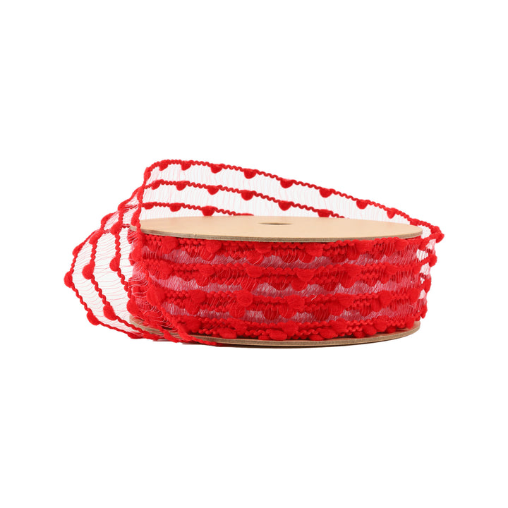 red ribbons