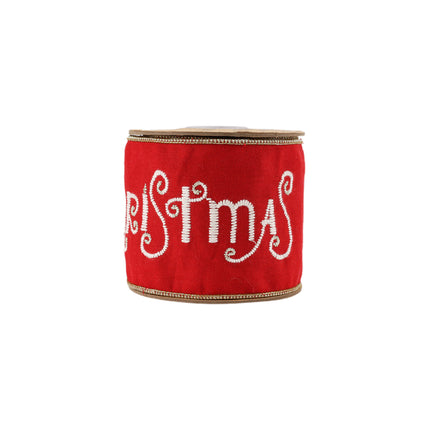 wired christmas ribbon