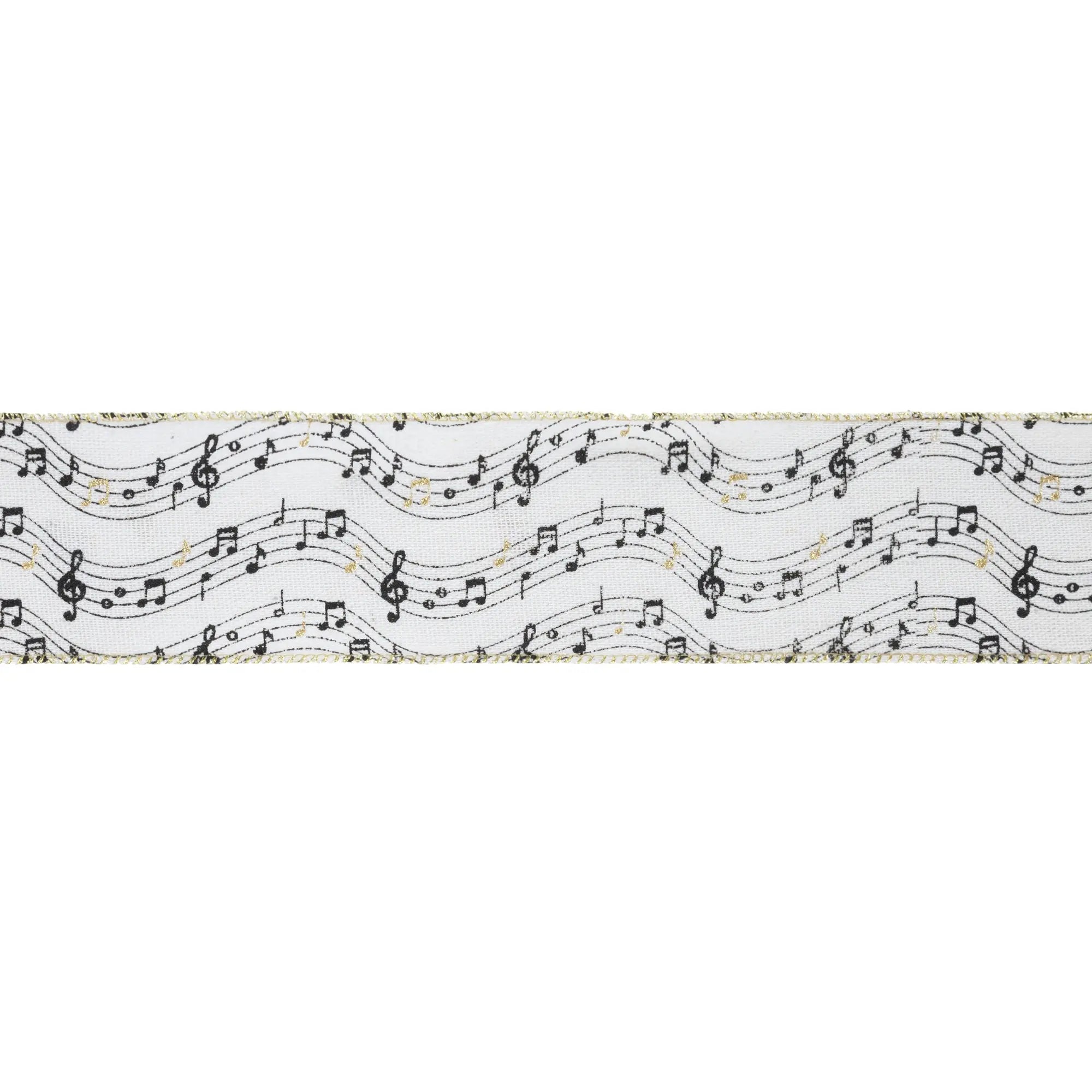 Bulk Music Notes Ribbon 2 1/2