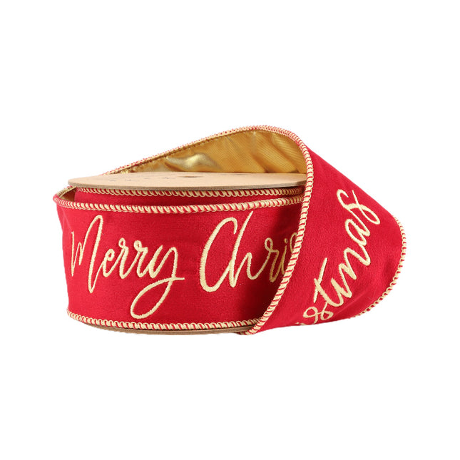 red christmas ribbon 