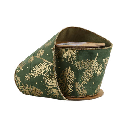 green velvet ribbon