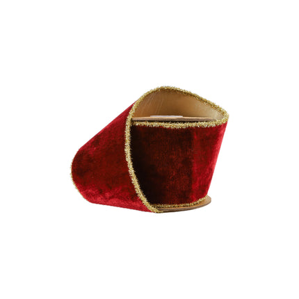 burgundy ribbon