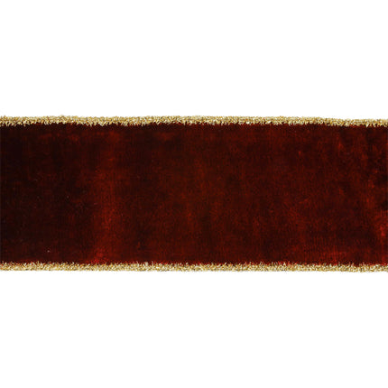 burgundy ribbon