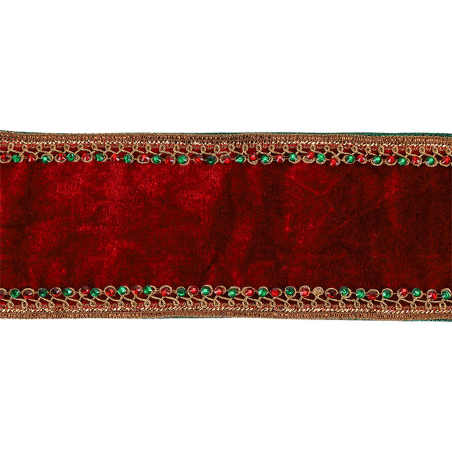 velvet wired ribbon