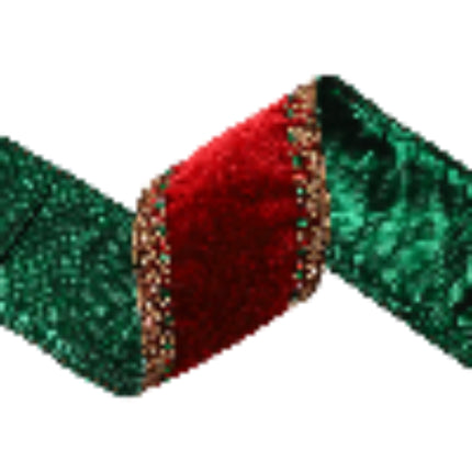 velvet wired ribbon