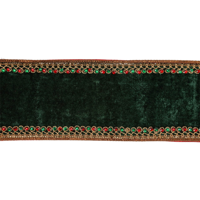 green velvet ribbon