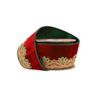 2 1/2 Wired Premium Velvet Ribbon | Gold Scallop Jewel Trim | 5 Yard Roll LaRibbons and Crafts