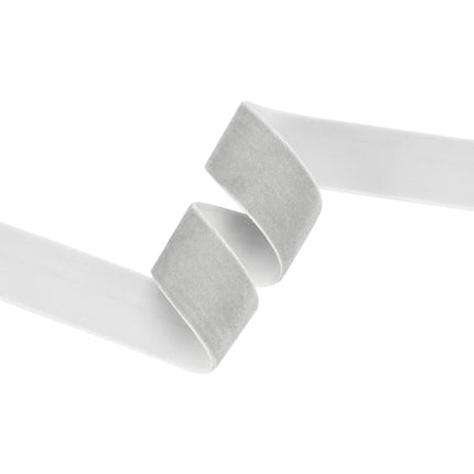 Premium Velvet Ribbon in Red/White/Blue/Gray | 4 Rolls |40 Yards