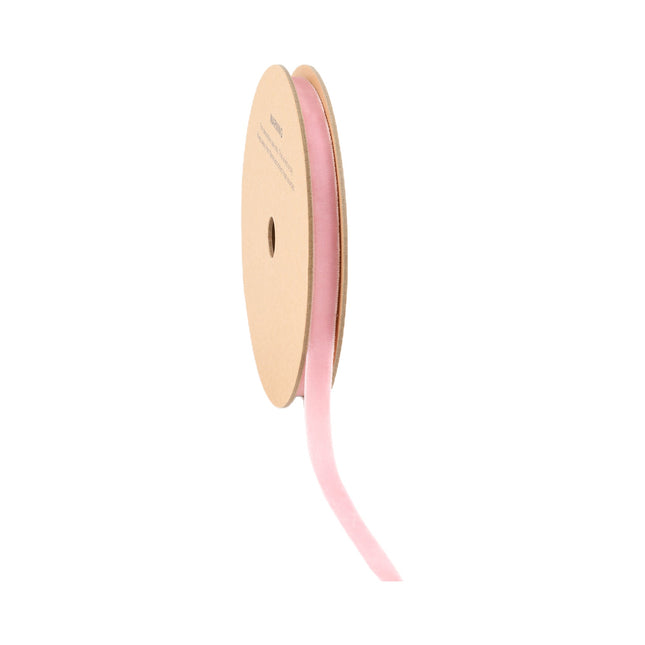3/8" Velvet Ribbon | Pink | 10 Yard Roll LaRibbons and Crafts
