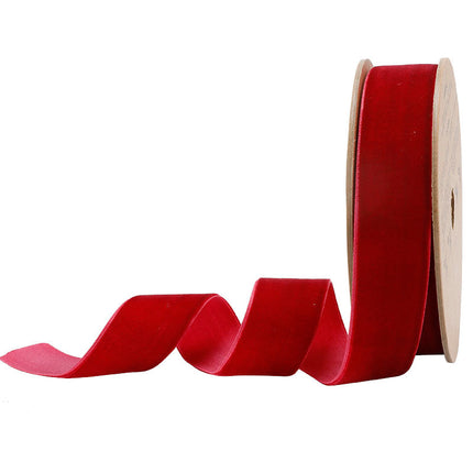 1" Velvet Ribbon | Magenta | 10 Yard Roll LaRibbons and Crafts